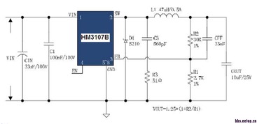 HM3107B芯片电源设计方案与全电压应用解析
