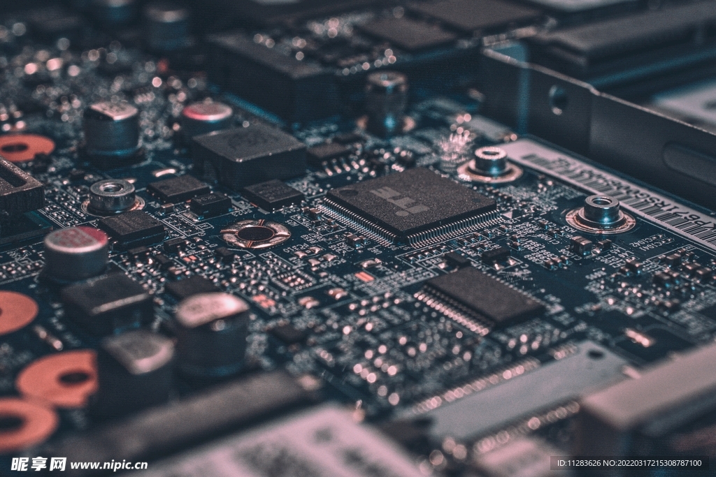 集成电路高清设计图 数码产品研发的核心引擎